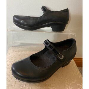 Abeo Candace Womens Black Slip-Resistant Mary Jane Shoes Size 7